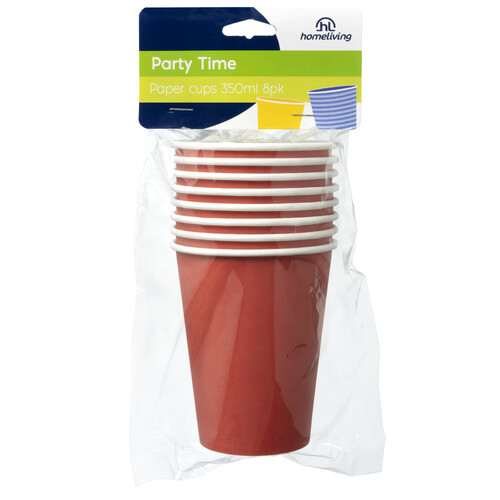 Paper Cups Pack 8
