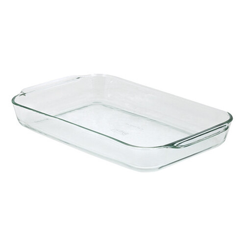 Basics Oblong Glass Baking Dish 4.5L