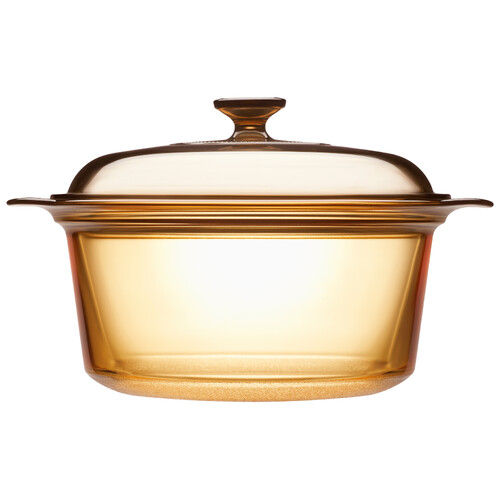 3.5L Covered Stockpot - Amber