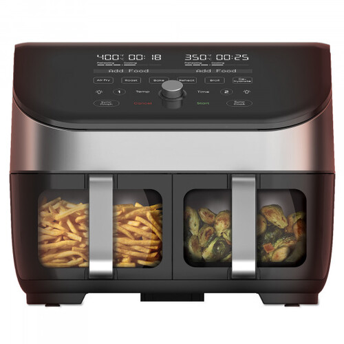 Vortex Plus Dual Air Fryer with ClearCook 8l
