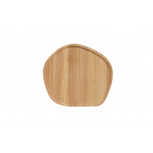 Wooden Serving Platter Round Medium